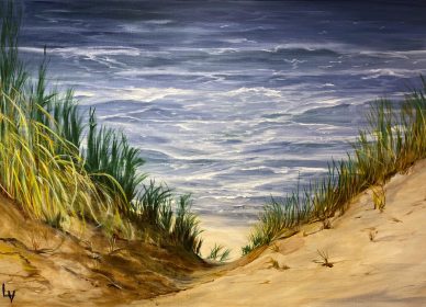 Dans les dunes du Cotentin