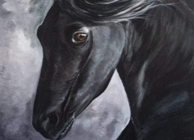 Le cheval noir