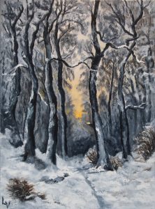 Neige en Foret
